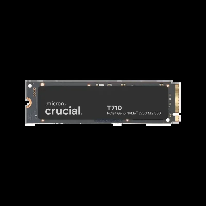 Crucial CT2000T710SSD8 T710 2TB PCI Express NVMe 5.0 x4 M.2 2280 Solid State Drive
