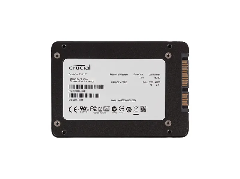 CT256V4SSD1 - Crucial Technology 256GB SATA 6Gb/s 2.5-inch Solid State SSD