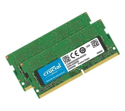 CT2K16G4SFD8266 - Crucial 32GB Kit (2 x 16GB) DDR4-2666MHz PC4-21300 non-ECC Unbuffered CL19 260-Pin SoDimm 1.2V Dual Rank Memory