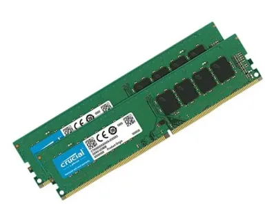 CT2K8G4RFD8266 - Crucial 16GB Kit (2 x 8GB) DDR4-2666MHz PC4-21300 ECC Registered CL19 288-Pin RDIMM 1.2V Dual Rank Memory Module