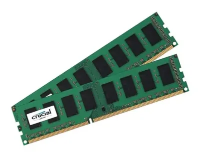 CT2KIT102464BD186D - Crucial 16GB Kit (2 X 8GB) DDR3-1866MHz PC3-14900 non-ECC Unbuffered CL13 240-Pin DIMM 1.35V Low Voltage Memory