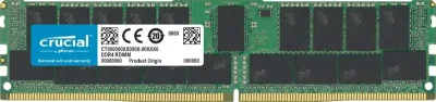 CT32G4RFD4293 - Crucial 32GB DDR4-2933MHz PC4-23400 ECC Registered CL21 288-Pin DIMM Memory Module