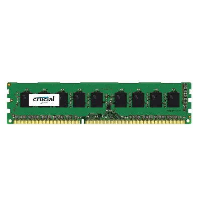 CT3KIT25672BA1067 - Crucial Technology 6GB Kit (3 X 2GB) DDR3-1066MHz PC3-8500 ECC Unbuffered CL7 240-Pin DIMM 1.35V Low Voltage Memory