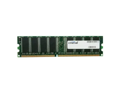 CT433583 - Crucial 1GB DDR-333MHz PC2700 non-ECC Unbuffered CL2.5 180-Pin DIMM Memory Module Upgrade for Fujitsu Celsius Mobile H Series (DDR) System