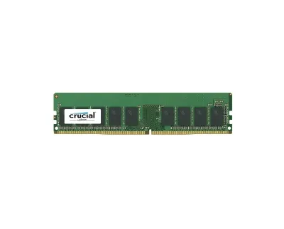 CT4G4WFS824A - Crucial Technology 4GB DDR4-2400MHz PC4-19200 ECC Unbuffered CL17 288-Pin DIMM 1.2V Single Rank Memory Module