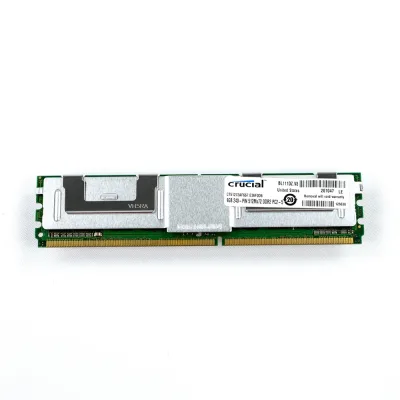 CT51272AF667 - Crucial Technology 4GB DDR2-667MHz PC2-5300 Fully Buffered CL5 240-Pin DIMM 1.8V Dual Rank Memory Module