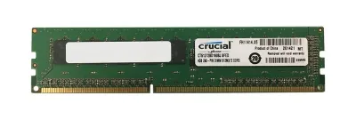 CT51272BD160BJ - Crucial Technology 4GB DDR3-1600MHz PC3-12800 ECC Unbuffered CL11 240-Pin DIMM 1.35V Low Voltage Single Rank Memory Module