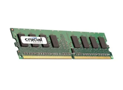 CT798076 - Crucial 4GB Kit (2X2GB) DDR2-1066MHz PC2-8500 non-ECC Unbuffered CL7 240-Pin DIMM 1.8V Memory