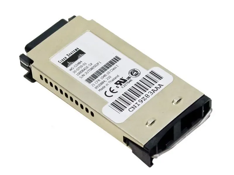 CWDM-SFP-1610-RF - Cisco 1Gb/s 1000Base-CWDM Single-Mode Fiber 80km 1610nm Duplex LC Connector SFP Transceiver Module