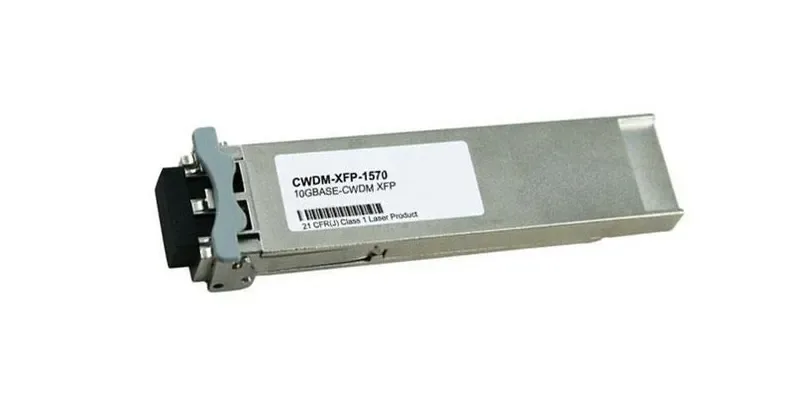 CWDM-XFP-1570NM-80KM - Cisco 10Gb/s 10GBase-CWDM Single-Mode Fiber 80km 1570nm Duplex LC Connector XFP Transceiver Module