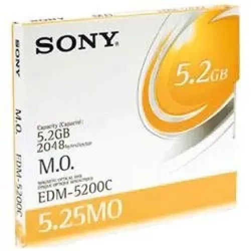 CWO5200CWW - Sony 5.25 Magneto Optical Media - WORM - 5.2GB - 8x
