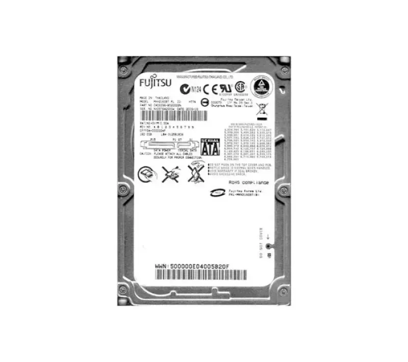 CX300MHY2160BH - Fujitsu Mobile 160GB 5400RPM SATA 1.5GB/s 8MB Cache 2.5-inch Hard Drive