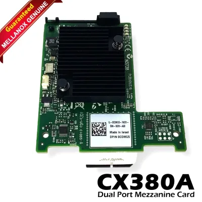 CX380A - Dell Mellanox ConnectX-3 Dual-Port InfiniBand 40Gb/s QDR Mezzanine Card