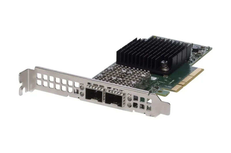 Dell CX4121C Mellanox ConnectX-4 Lx 2 x Ports 25GbE Direct Attach SFP+ Network Adapter Card. In Stock