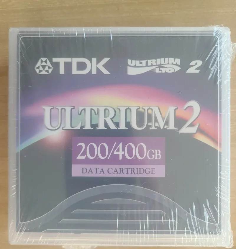 D2405-LTO2 - TDK 200GB/400GB LTO Ultrium-2 Tape Cartridge