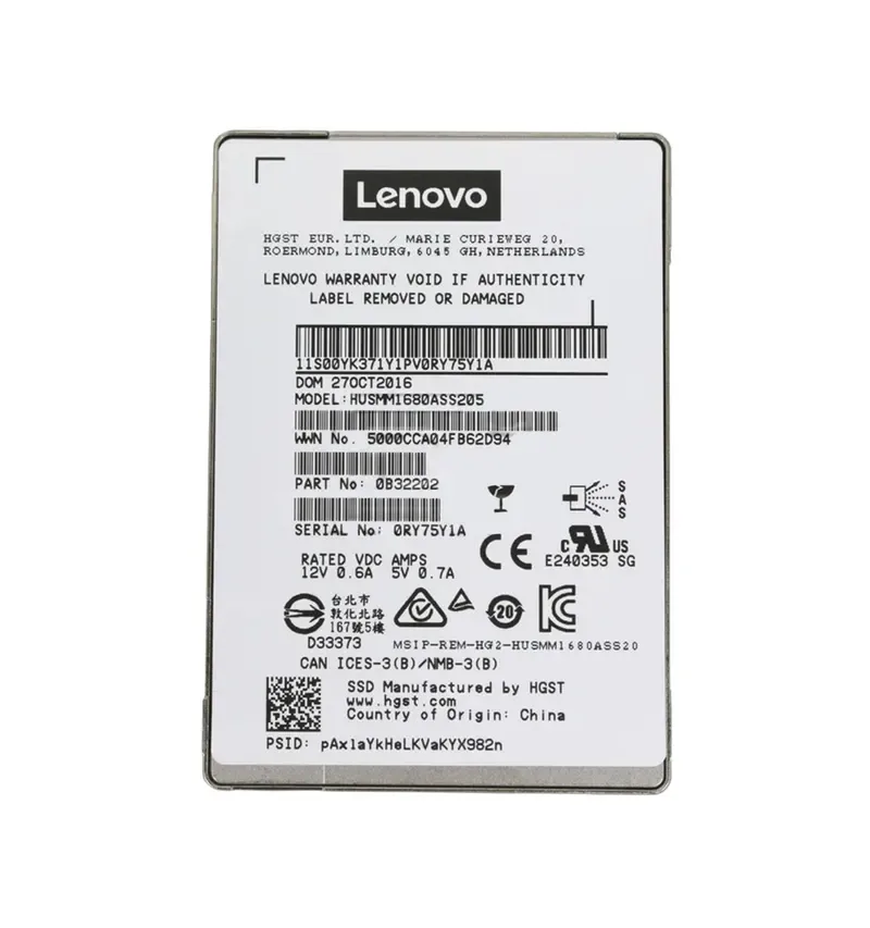 D3-2S12FXL-3200 - EMC 3.2TB SAS 3.2-inch Solid State Drive