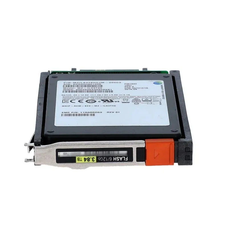 EMC D3NF-2SFXL2-3840 3.84TB SAS 12Gb/s 2.5-Inch Solid State Drive for Unity AFA 25 x 2.5 Enclosure