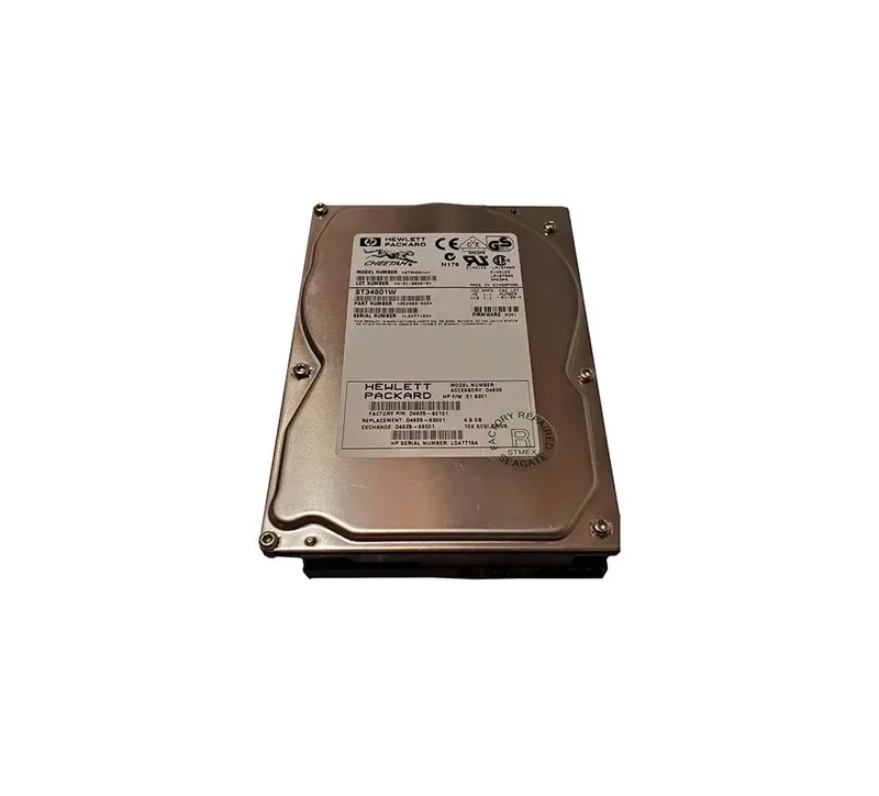 D4625-69001 - HP 4.5GB 10000RPM SCSI Hard Drive