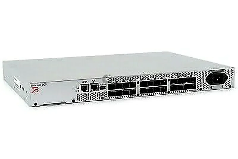 Dell D4XG7 Brocade 300 24x Ports 8Gb Fibre Channel 8x Active Ports SAN Switch