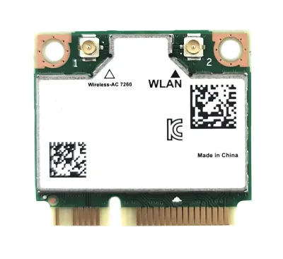 D6B03AV - Intel Dual-Band Wireless AC 7260 802.11 ac 2x2 WiFi / Bluetooth 4.0 Card