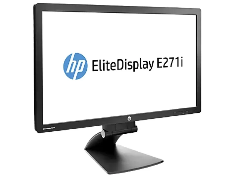 D7Z72AA - HP EliteDisplay E271i Black 27-inch 7ms 1920 X 1080 250 CD/M2 VGA DVI