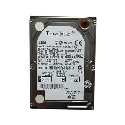 DADA-25120 - IBM 5GB 4200RPM ATA-66 2.5-inch Hard Drive