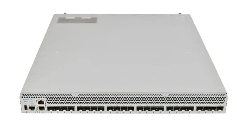 Arista DCS-7124S-F DCS-7124S 24x Ports 10GbE SFP+ Layer 4 Managed Rear-to-Front Airflow 1U Rack-Mountable Gigabit Ethernet Network Switch