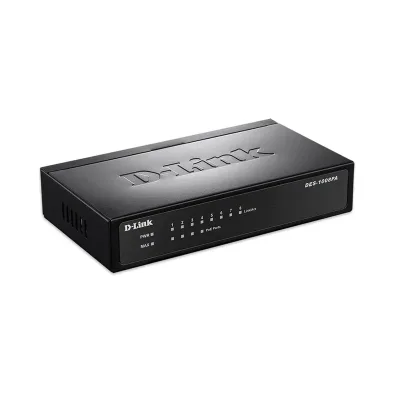 DES-1008PA - D-Link 8-Port 10/100 Desktop Switch with 4 PoE Ports