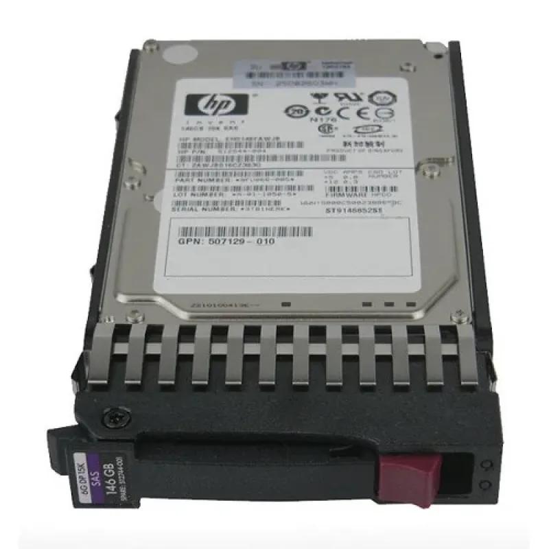 DF146AA941 - HP 146GB 15000RPM SAS 3GB/s Hot-Pluggable Single Port 3.5-inch Hard Drive