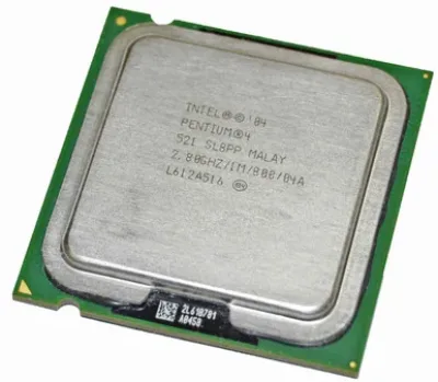 DF904 - Dell 2.80GHz 800MHz 1MB Cache Socket LGA775 Intel Pentium 4 521 Processor