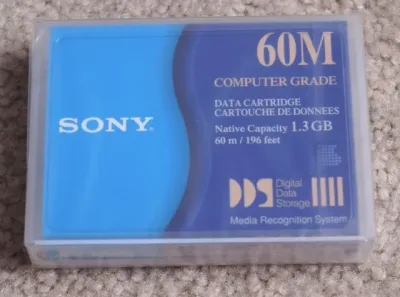DG60M - Sony DDS-1 Tape Cartridge - DAT DDS-1 - 2GB (Native) / 4GB (Compressed) - 1 Pack