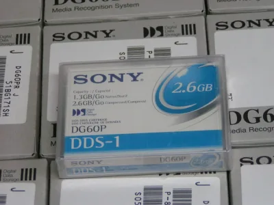 DG60P - Sony DDS-1 Data Cartridge - DAT DDS-1 - 1.3GB (Native) / 2.6GB (Compressed) - 1 Pack