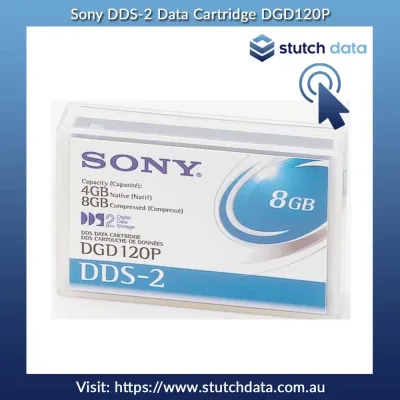 DGD120P - Sony DDS-2 Data Cartridge - DAT DDS-2 - 4GB (Native) / 8GB (Compressed) - 1 Pack