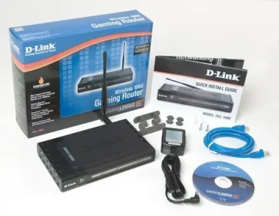 DGL-4300 - D-Link Wireless 108G Gaming Router 1 x 10/100Base-TX, 4 x 10/100Base-TX IEEE 802.11b/g Wireless Router