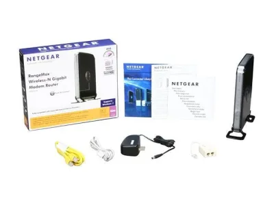 DGN3500-100UKS - Netgear Wireless-N Gigabit Modem Router