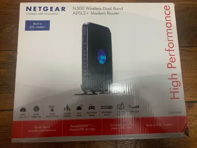 DGND3300-100UKS - Netgear RangeMax Dual Band Wireless-N Router