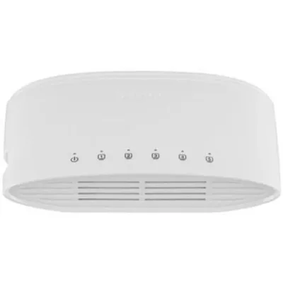 D-Link DGS-1005D/B Unmanaged Layer 2 Switch with (5) 10/ 100/ 1000Base-T Ports