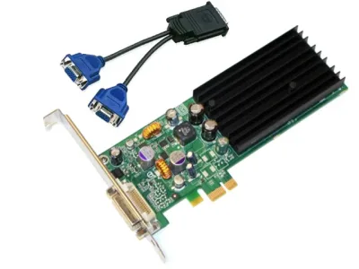 DH261-06 - Nvidia Quadro NVS 285 128MB GDDR3 SDRAM 128-Bit PCI-Express x16 Graphics Card