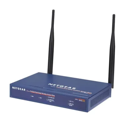 DHWAG102NA - Netgear ProSafe WAG102 Light Wireless Access Point IEEE 802.11a/b/g 108Mbps 1 x 10/100Base-TX PoE