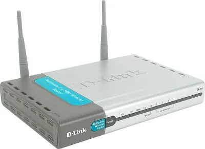 DI-754 - D-Link Multimode 5GHz Wireless Router with 4 ports
