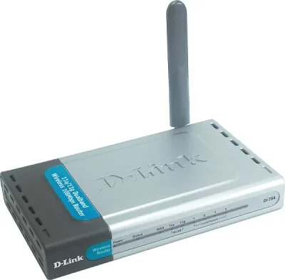 DI-784 - D-Link Wireless Router 4 x 10/100Base-TX IEEE 802.11a/b/g Wireless Router