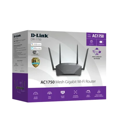 DIR-1750 - D-Link AC1750 MU-MIMO Wi-Fi Gigabit Router
