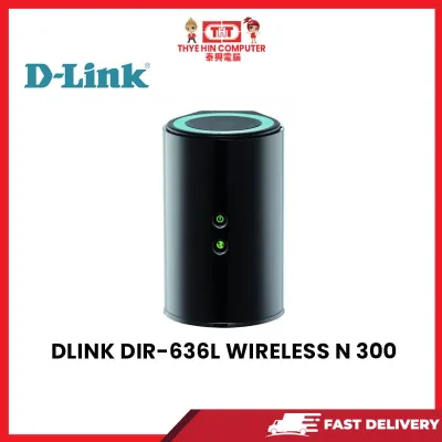 DIR-636L - D-Link 4-Ports 2.4GHz 300 Mbps Gigabit Ethernet 802.11b/g/n Wireless Router
