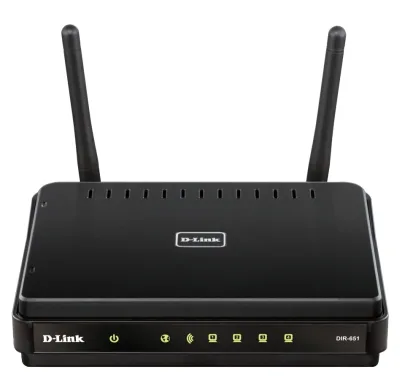 DIR-651 - D-Link 4-Port 300 Mbps Gigabit Ethernet 802.11b/g/n Wireless Router