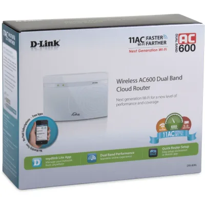 DIR-808L - D-Link Wireless AC600 Dual Band Cloud Router