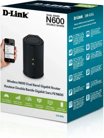 DIR-826L - D-Link Wireless N600 Dual Band Gigabit Router