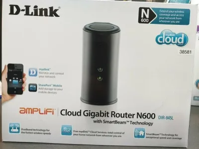DIR 845L - D-Link Cloud Gigabit Router N600 with SmartBeam Technology