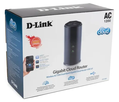 DIR-860L - D-Link 4-Port 2.4/5GHz 1200MB Gigabit Ethernet 802.11b/a/g/n/ac Wireless Router