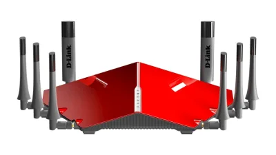 D-Link DIR-895L/R 4-Port 2.4/5GHz 5332Mbps Gigabit Ethernet 802.11b/a/g/n/ac Ultra Wireless Router