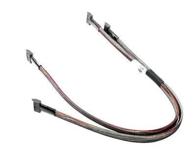 DKPPM - Dell Dual Mini SAS SFF-8087 to Dual Mini SAS SFF-8087 16in / 40cm Cable Assembly for PowerEdge R820